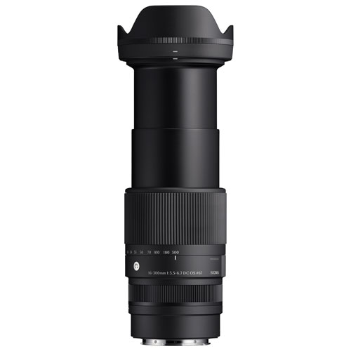 Objectif DC DN 16-300 mm f/3,5-6,7 Contemporary de Sigma pour monture E de Sony