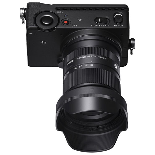 Objectif DC DN 18-50 mm f/2,8 Contemporary de Sigma pour monture E de Sony