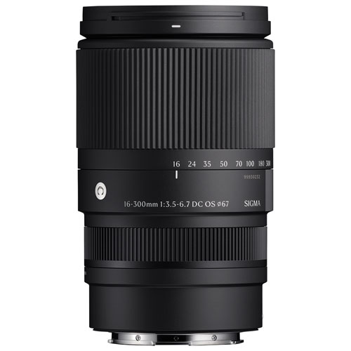Objectif DC OS 16-300 mm f/3,5- 6,7 Contemporary de Sigma pour monture RF-S de Canon