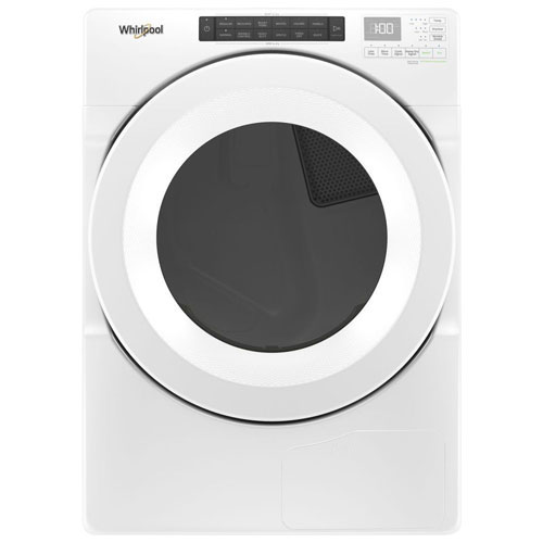 Open Box - Whirlpool 7.4 Cu. Ft. Electric Dryer (YWHD560CHW) - White - Scratch & Dent