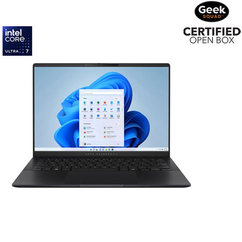 Open Box - ASUS Vivobook S 14 14" Business Laptop - Neutral Black (Intel Core Ultra 7/16GB RAM/1TB SSD/Win 11 Home)