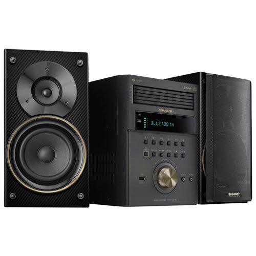 Système de micro-composants Bluetooth à 5 disques XL-BH250GL de Sharp