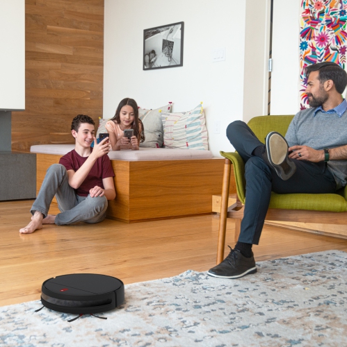 Aspirateur robot Charlotte de Bobsweep, charbon - ANG