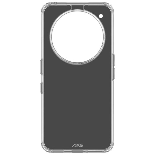 AXS Ultra Clear Gel Fitted Soft Shell Case with Glass Screen Protector for Nothing Phone (3a) Pro - Clear
