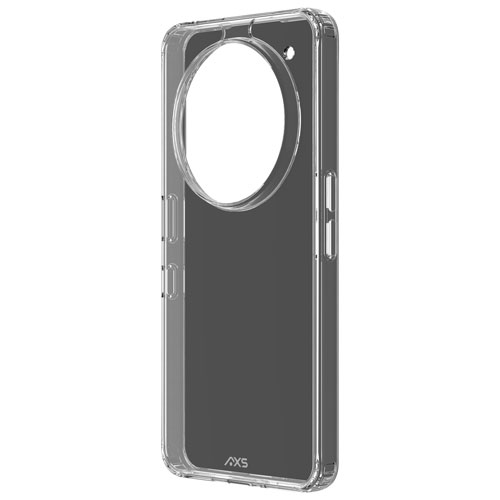AXS Ultra Clear Gel Fitted Soft Shell Case with Glass Screen Protector for Nothing Phone (3a) Pro - Clear