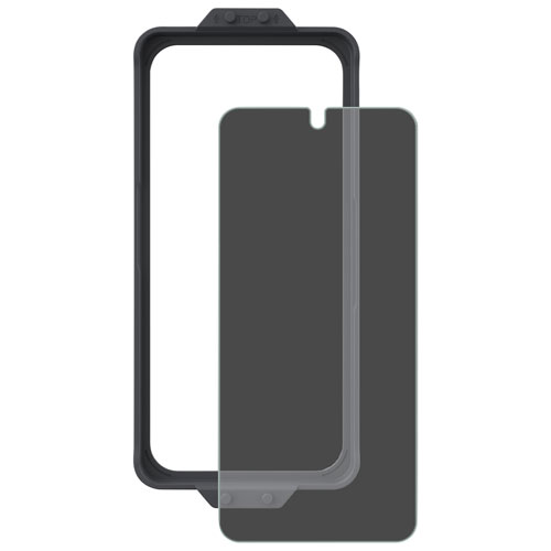 AXS Ultra Clear Gel Fitted Soft Shell Case with Glass Screen Protector for Nothing Phone (3a) Pro - Clear