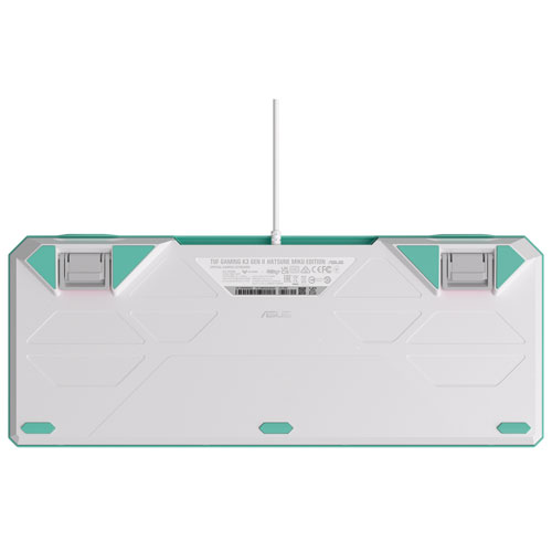 ASUS TUF Gaming K3 Gen II Optical-Mechanical RGB Compact Gaming Keyboard - Hatsune Miku Edition