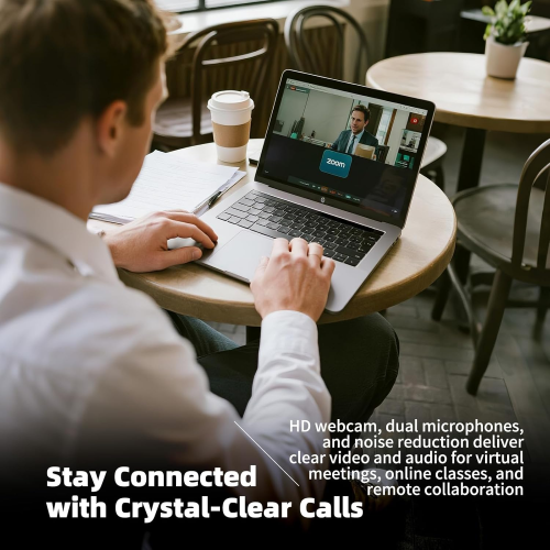 HP 17.3" HD+ Display Laptop - Intel Core i3 N305, 8GB DDR4 256GB PCIe SSD, Windows 11 Home, Wi-Fi 6, Bluetooth 5.3, HDMI, Privacy Camera, Anti-Glare,