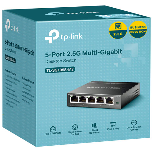 Commutateur à 5 ports 2,5 Gb de TP-Link