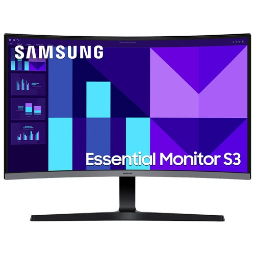 SAMSUNG  - 32" Fhd 100Hz 4Ms Gtg Curved Va Led Freesync Gaming Monitor (Ls32D390Ganxza) - In Black