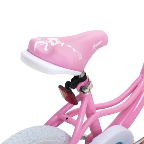 JOYSTAR Fairy 18 Inch Girls Bike for Age 5-8 Kids Bicycle for 5 6 7 8 9 Years Old Girl Bicycle with Basket and Training Wheels Kid Bikes Pink