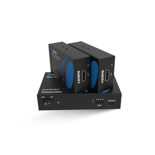 OREI 1080p 1x2 HDMI™ Extender Splitter - 230ft (cat6) (HD12-EX132-K)