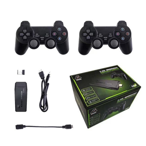 M8 Game Console Wireless Arcade Doubles PSP Dual Remote Controller, Home TV Retro HD Video Games, 20,000 Games