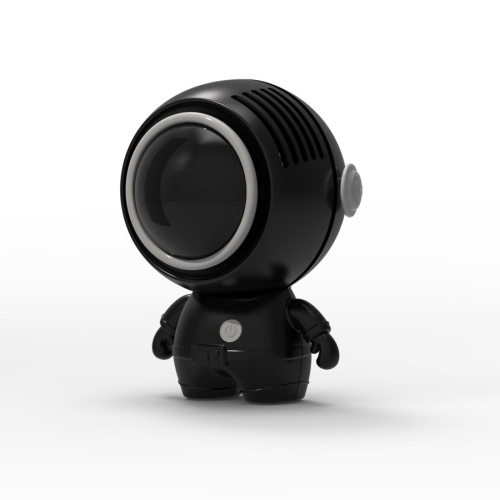 Astronaute d'artéfact de refroidissement, mini ventilateur portatif suspendu de manche de dessin animé, ventilateur portatif sur le cou, USB