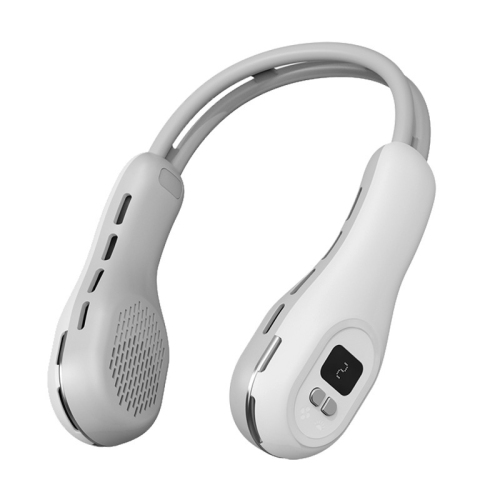 Neck hanging fan, lazy portable sports silent mini usb bladeless fan, bladeless fan three-speed control fan