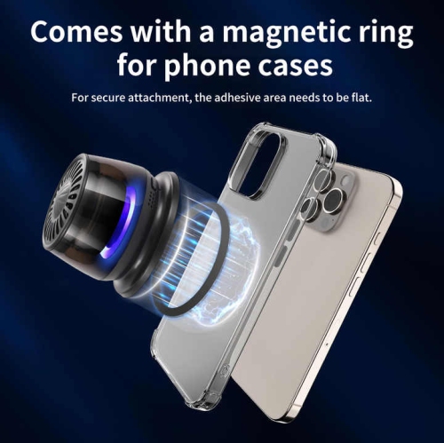 Wireless mini Bluetooth magnetic speaker, HD sound quality, portable design. Magnetic portable outdoor car LED light, wireless series, long battery