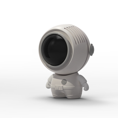 Astronaute d'artéfact de refroidissement, mini ventilateur portatif suspendu de manche de dessin animé, ventilateur portatif de cou, rechargeable USB