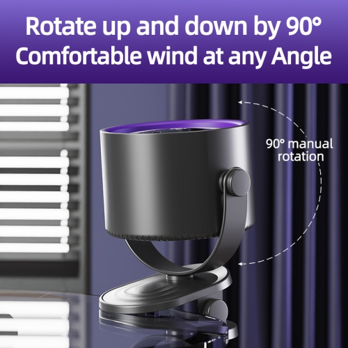 Desktop mini clip fan, living room, office, student dormitory, kitchen wall hanging foldable portable USB charging clip fan, K8 charging model