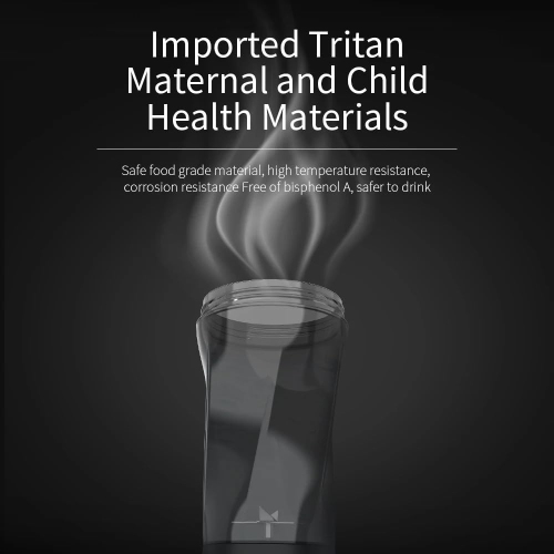 Portable Electric Juicer Cup Kitchen Juicer USB Portable Juicer, USB Rechargeable Smoothie Maker, 6000 mAh Battery, 700 ml/24 oz Capacity,