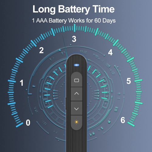 Télécommande, Clicker de présentation PPT et stylo pour tourner les pages, conception à pince adaptée aux présentations, enseignement