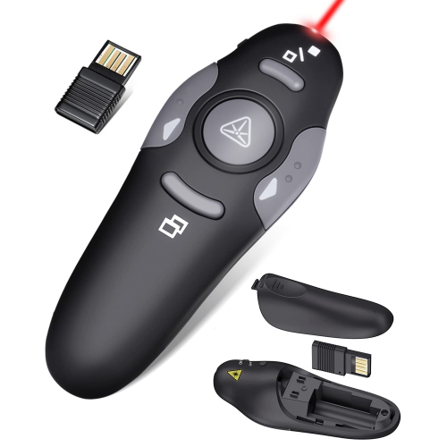 MYACUC  Wireless Presentation Clicker, Slideshow Remote Control Pen for Mac/windows/linux