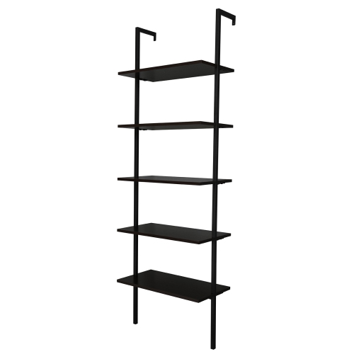 Karl Home Brown Ladder Bookcase