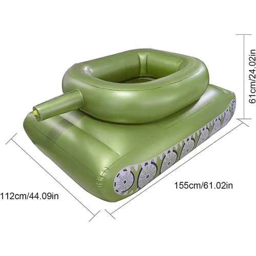 Inflatable water tank swimming pool float water spray swimming ring inflatable toy with jet ring super large outdoor water toy suitable for adult