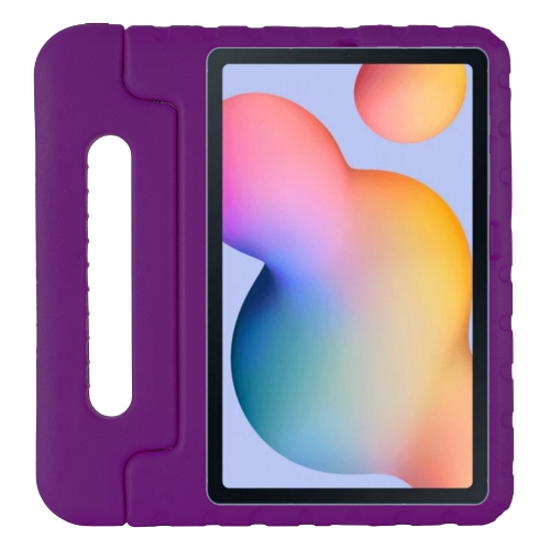 Applicable à l'étui de protection en EVA pour tablette Tab S6 Lite 10,4 P610 de Samsung avec protection complète des bords et coque antichute - violet