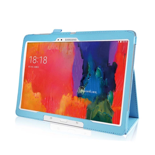 For Samsung Tab S 10.5 tablet leather case Tabs SM-T800 T805C protective case - red