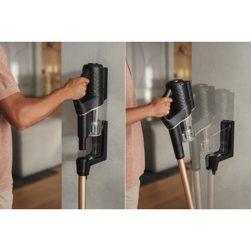Miele Duoflex HX1 Extra Cordless Bagless Stick Vacuum for Multi-Surface with 55 min Runtime, MultiFloor Electrobrush, Hygiene Filter - White by MIELE - Open Box condition - Image 8