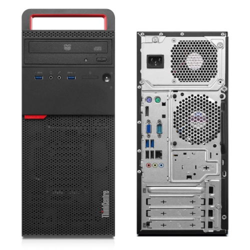 Remis à neuf - Ordinateur de bureau tour ThinkCentre M700 de Lenovo | Mémoire vive 16&nbsp;Go | SSD d'256&nbsp;Go | Windows 10 Pro | Idéal pour les