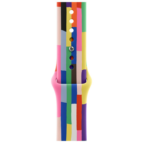 Bracelet sport pour Apple Watch de 40 mm - Édition Fierté - Moyen/Grand 150-200 mm