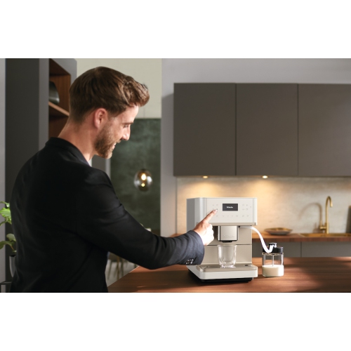 Miele CM 6360 MilkPerfection Fully Automatic Espresso Machine with Automatic Frother with One-Touch Brewing by MIELE - Open Box condition - Image 6