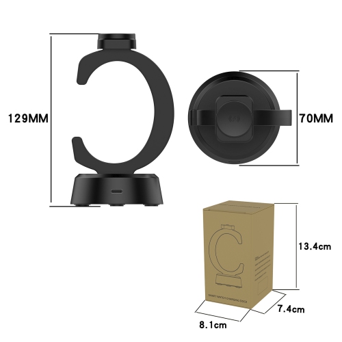 Watch C-Shaped Wireless Charging Dock Stand For Ultra/7/FE/6/6 classic/5/5 pro/4