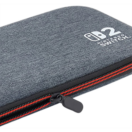 PowerA Slim Case for Switch 2 - Dark Heather Grey