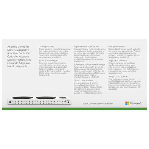 Xbox Wired Adaptive Controller for Xbox Series X|S / Xbox One / Windows