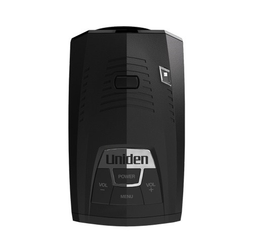 Détecteur de radar R4&nbsp;W d'Uniden - Détection laser à longue portée, GPS avec mémoire de sourdine automatique, écran DELO, alertes vocales et