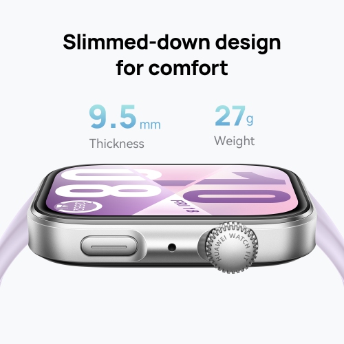 HUAWEI WATCH FIT 4 Smart Watch, 1.82" Display, 100+ Sports modes, Health Tracker, Emotional Wellbeing Assistant, up to 10-Day Battery Life, iOS &