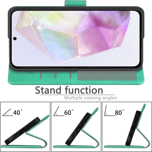 XCRS Flip Wallet PU Leather Cover Pouch with Card Slot, Lanyard Folio Case for Samsung Galaxy S25 Edge 2025