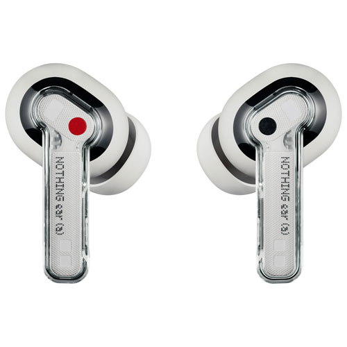 Nothing Ear (a) In-Ear Noise Cancelling True Wireless Earbuds - White - Only at Best Buy