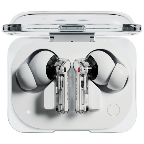Nothing Ear (a) In-Ear Noise Cancelling True Wireless Earbuds - White - Only at Best Buy