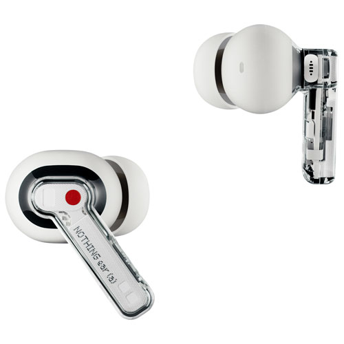 Nothing Ear (a) In-Ear Noise Cancelling True Wireless Earbuds - White - Only at Best Buy
