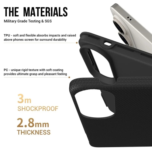 [CS] Étui rigide ajusté hybride mince antichoc pour Samsung Galaxy S25 Edge, rose doré