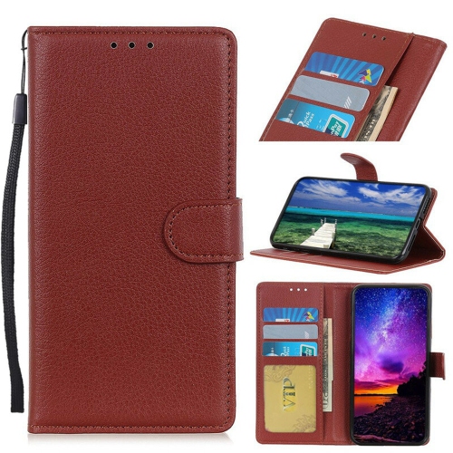 [CS] Magnetic Card Slot Leather Folio Wallet Flip Case Cover for Samsung Galaxy S25 Edge, Brown
