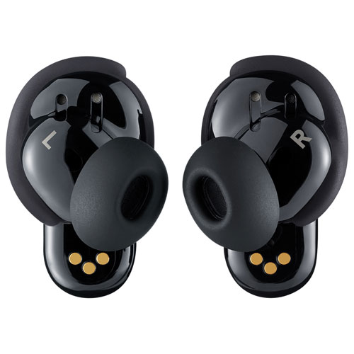 Écouteurs boutons Bluetooth à suppression du bruit QuietComfort Ultra de Bose - Noir