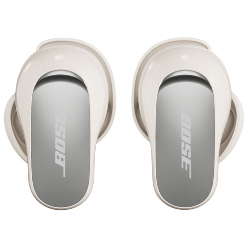 Écouteurs boutons Bluetooth à suppression du bruit QuietComfort Ultra de Bose - Fumée blanche