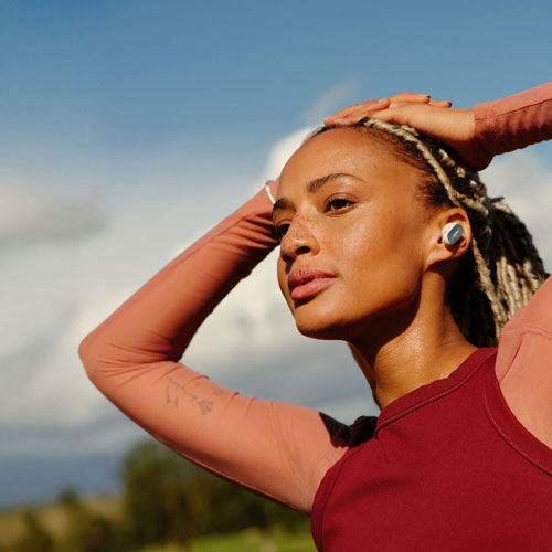 Écouteurs boutons Bluetooth à suppression du bruit QuietComfort Ultra de Bose - Fumée blanche