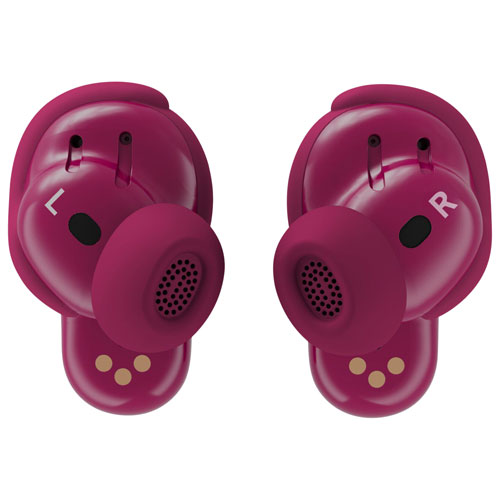 Écouteurs boutons Bluetooth à suppression du bruit QuietComfort Ultra de Bose - Prune intense