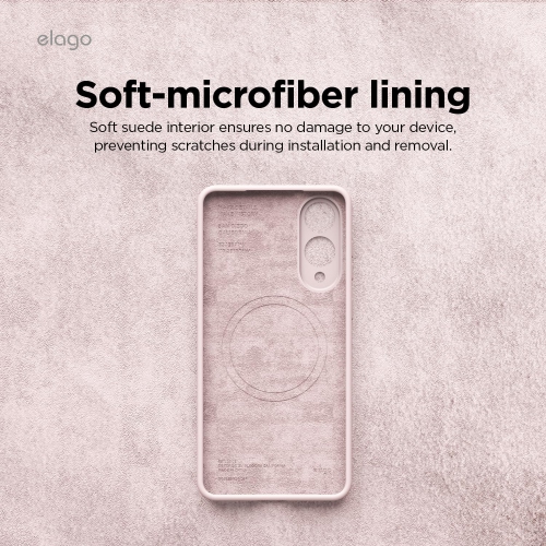 elago Magnetic Silicone Case Compatible with Samsung Galaxy S25 Edge, Slim Fit, Shockproof, Back Camera Protection, Wireless Charging Support,