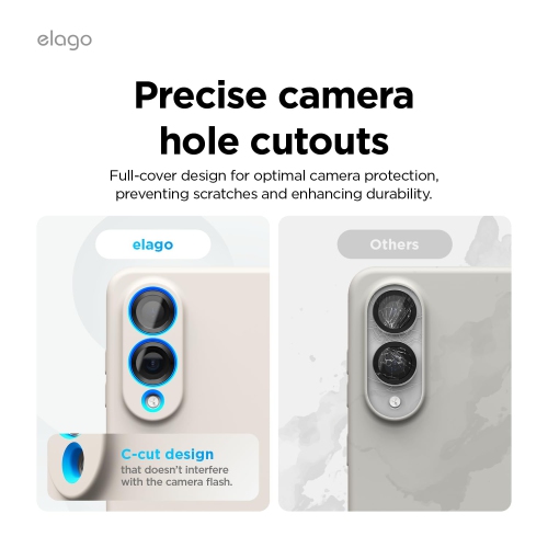 elago Magnetic Silicone Case Compatible with Samsung Galaxy S25 Edge, Slim Fit, Shockproof, Back Camera Protection, Wireless Charging Support,